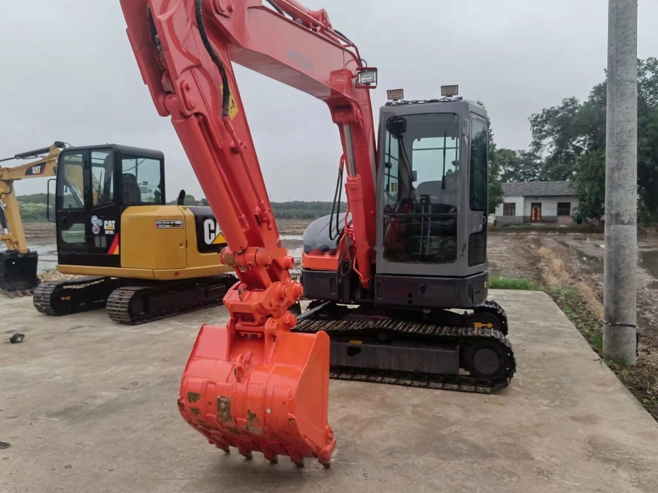Мини-экскаватор Hitachi ZX55: фото 6
