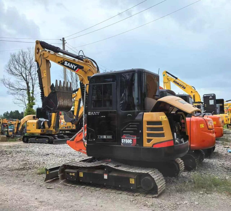 Sany SY60C - Мини-экскаватор: фото 4 Sany SY60C - Мини-экскаватор: фото 4