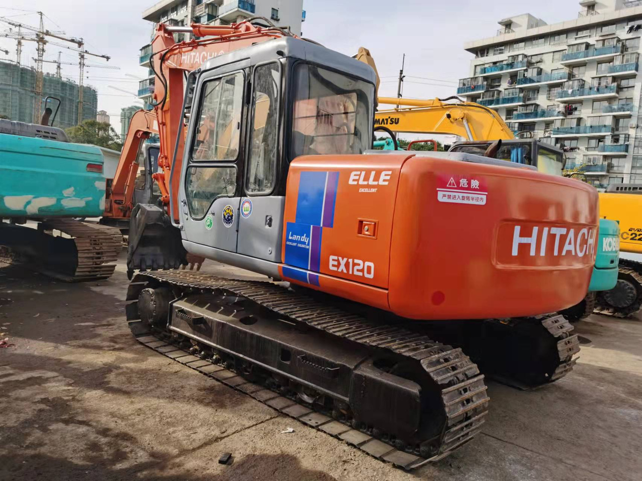 Гусеничный экскаватор HITACHI EX120-2: фото 7