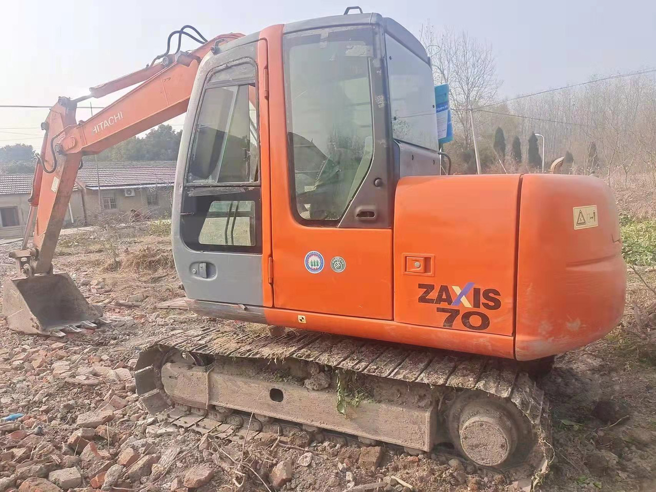 HITACHI ZX70 - Мини-экскаватор: фото 2 HITACHI ZX70 - Мини-экскаватор: фото 2