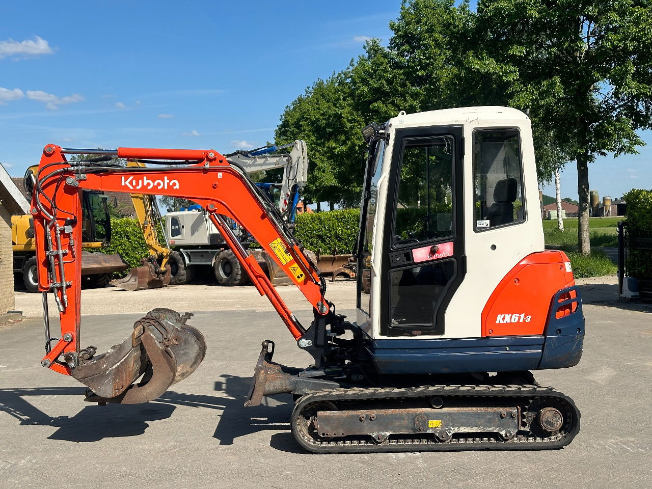 Kubota KX61-3 - Мини-экскаватор: фото 2 Kubota KX61-3 - Мини-экскаватор: фото 2