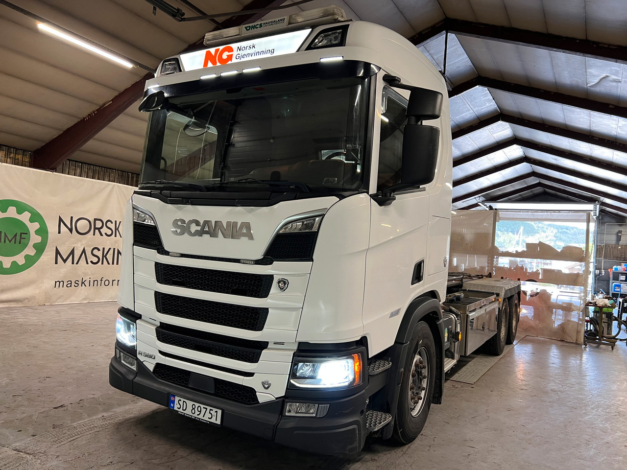 Scania R 580 med Joab krok - Крюковой мультилифт: фото 2 Scania R 580 med Joab krok - Крюковой мультилифт: фото 2