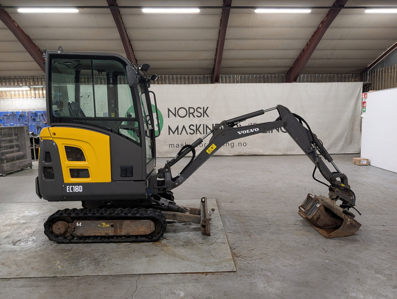 Volvo ECR18D - Мини-экскаватор: фото 5 Volvo ECR18D - Мини-экскаватор: фото 5