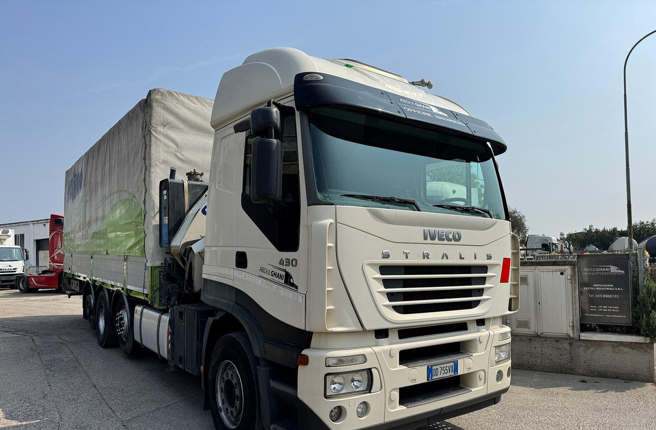 IVECO 430 - 4 ASSI STRADALE CON GRU - Тентованный грузовик: фото 2 IVECO 430 - 4 ASSI STRADALE CON GRU - Тентованный грузовик: фото 2