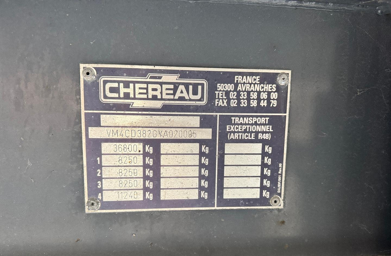 Полуприцеп-рефрижератор SEMIRIMORCHIO FRIGO CHEREAU: фото 17 Полуприцеп-рефрижератор SEMIRIMORCHIO FRIGO CHEREAU: фото 17