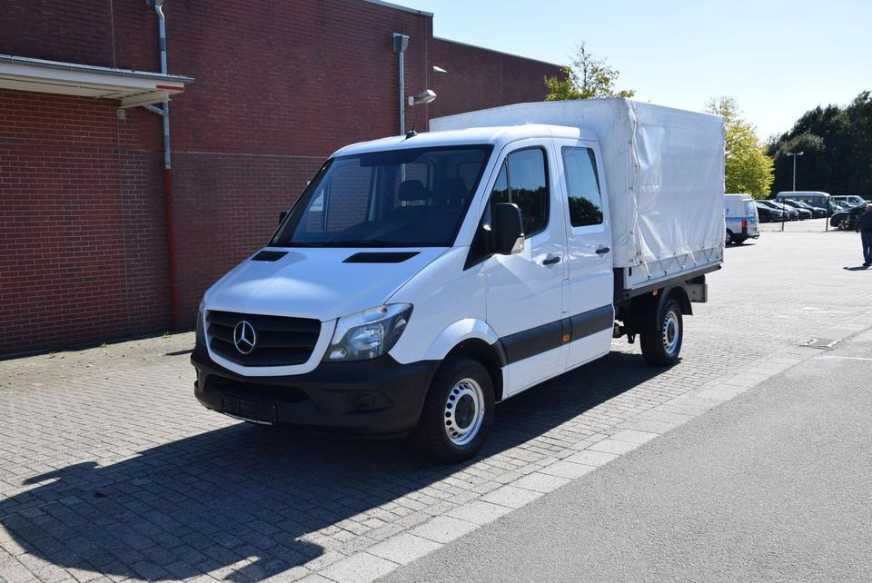 Mercedes-Benz Sprinter 314 CDI Pri Plane Doka 7-Sitze Klima - Тентованный фургон, Грузопассажирский фургон: фото 2 Mercedes-Benz Sprinter 314 CDI Pri Plane Doka 7-Sitze Klima - Тентованный фургон, Грузопассажирский фургон: фото 2