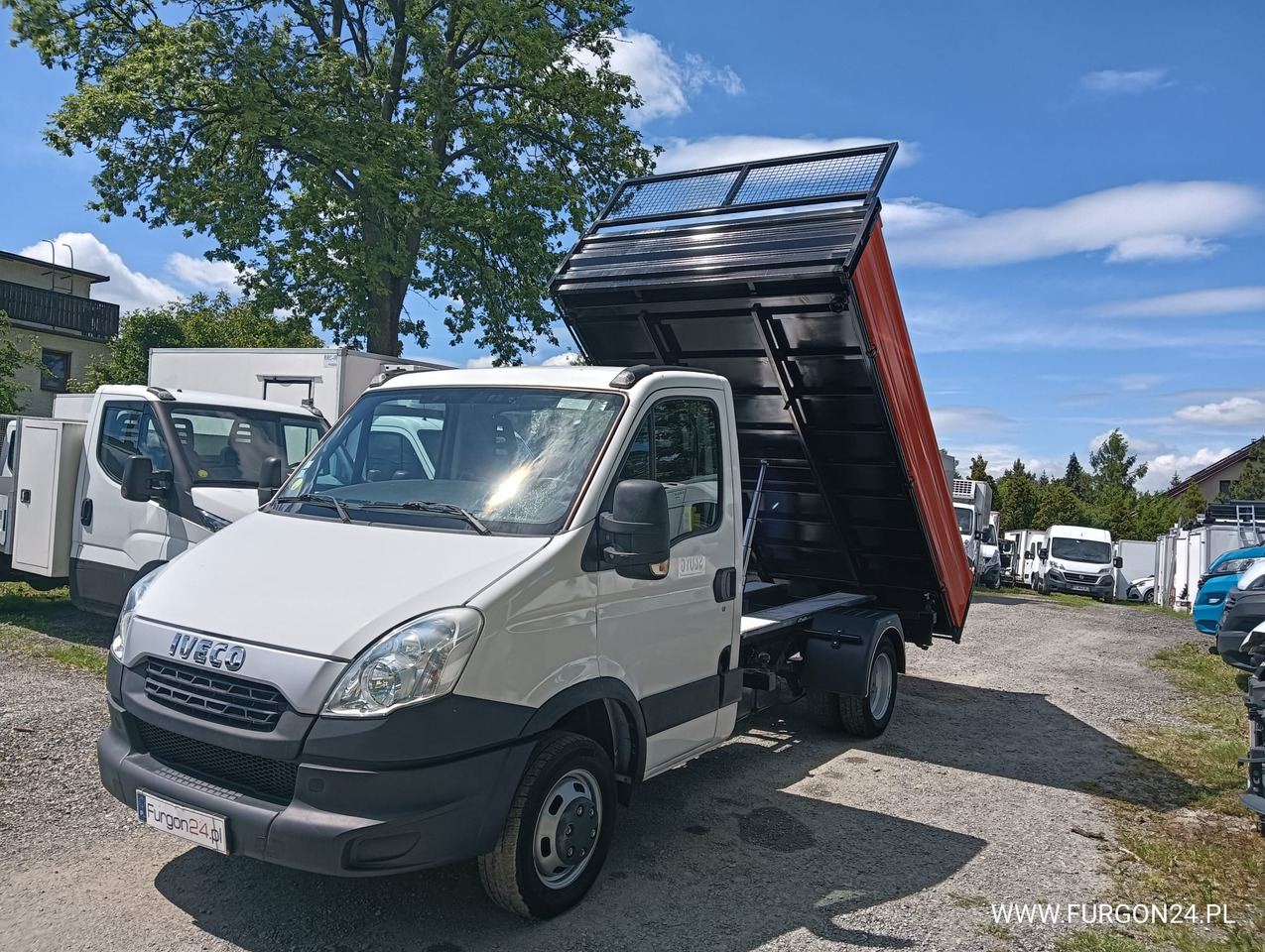 IVECO DAILY 35C13 WYWROTKA KIPER 3 STRONNY Z NAJAZDAMI NR 856 - Малотоннажный самосвал: фото 1 IVECO DAILY 35C13 WYWROTKA KIPER 3 STRONNY Z NAJAZDAMI NR 856 - Малотоннажный самосвал: фото 1