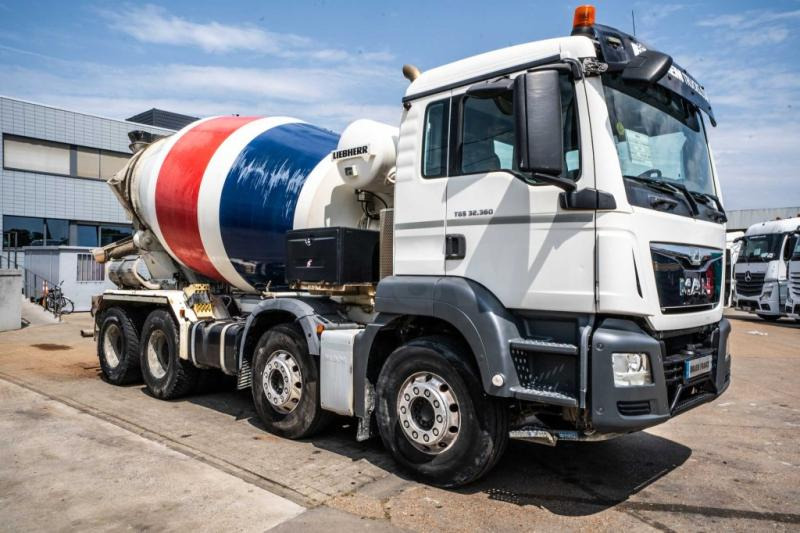 MAN TGS 32 360 BB+ LIEBHERR 9m3 - Автобетоносмеситель: фото 2 MAN TGS 32 360 BB+ LIEBHERR 9m3 - Автобетоносмеситель: фото 2