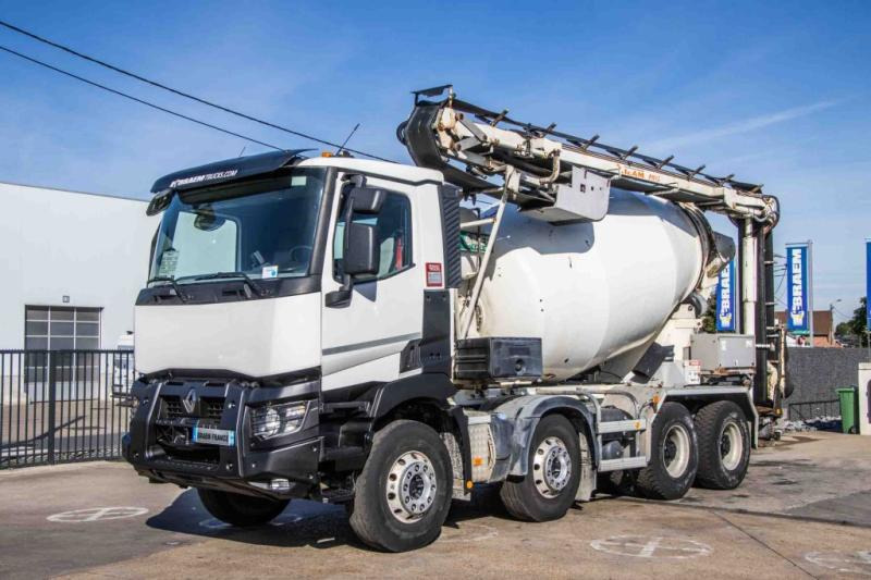 Renault C430+THEAM 12M (belt/band/tapis) - Автобетоносмеситель: фото 1 Renault C430+THEAM 12M (belt/band/tapis) - Автобетоносмеситель: фото 1