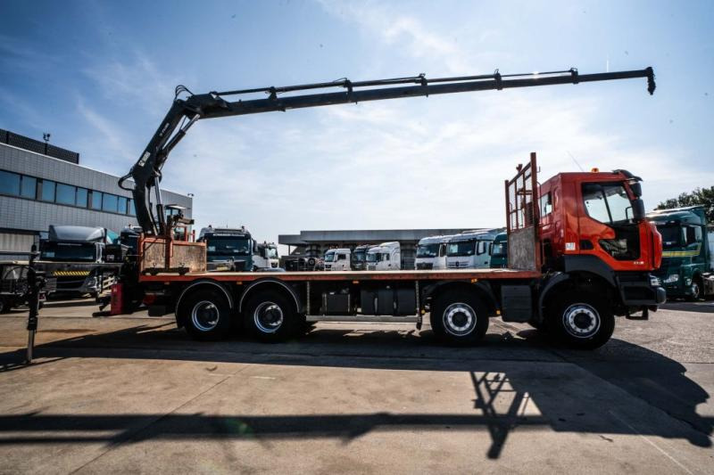 Renault KERAX 430 DXI+ HIAB 16 T/m + 5 EXT - Грузовик бортовой/ Платформа, Автоманипулятор: фото 5 Renault KERAX 430 DXI+ HIAB 16 T/m + 5 EXT - Грузовик бортовой/ Платформа, Автоманипулятор: фото 5
