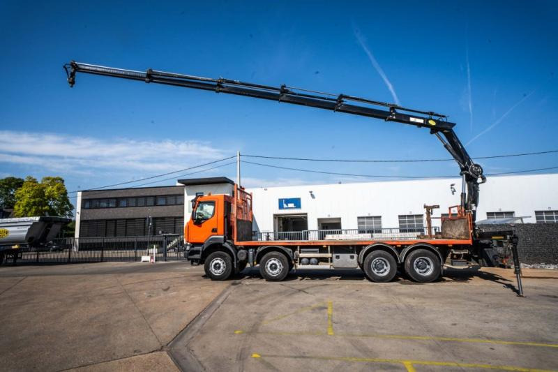 Renault KERAX 430 DXI+ HIAB 16 T/m + 5 EXT - Грузовик бортовой/ Платформа, Автоманипулятор: фото 2 Renault KERAX 430 DXI+ HIAB 16 T/m + 5 EXT - Грузовик бортовой/ Платформа, Автоманипулятор: фото 2