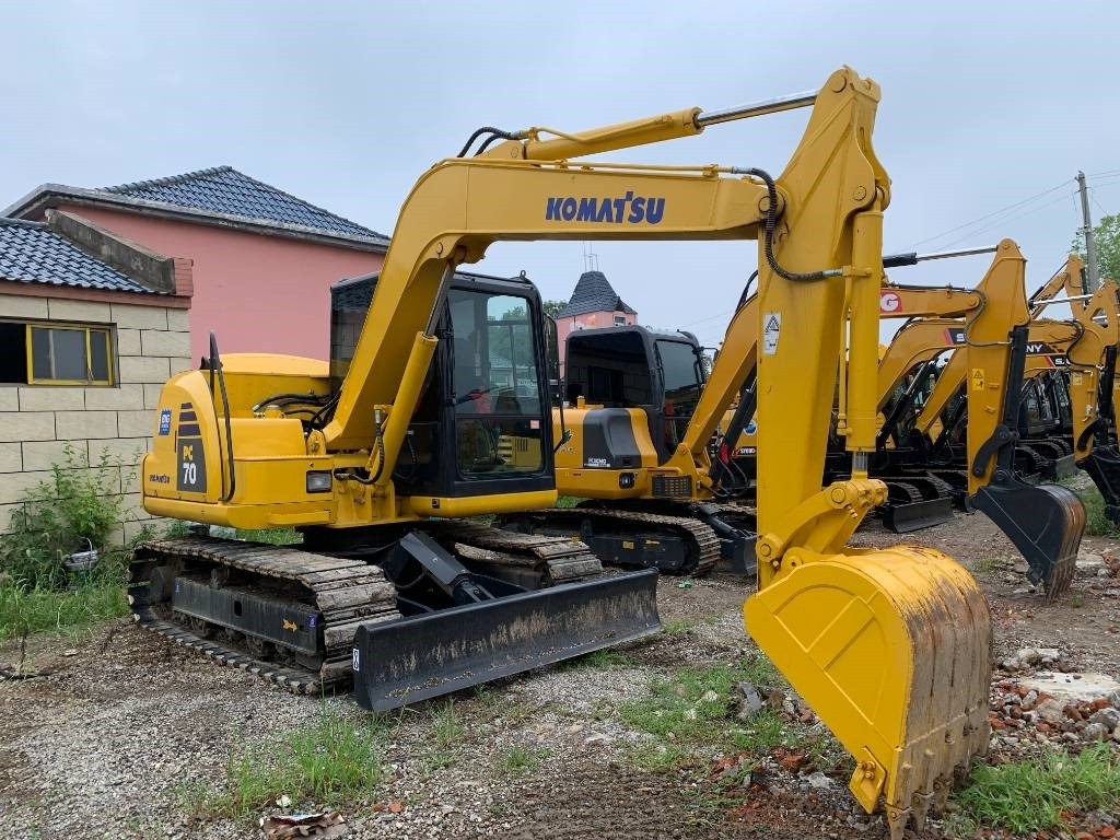 Komatsu PC 70 - Мини-экскаватор: фото 4 Komatsu PC 70 - Мини-экскаватор: фото 4