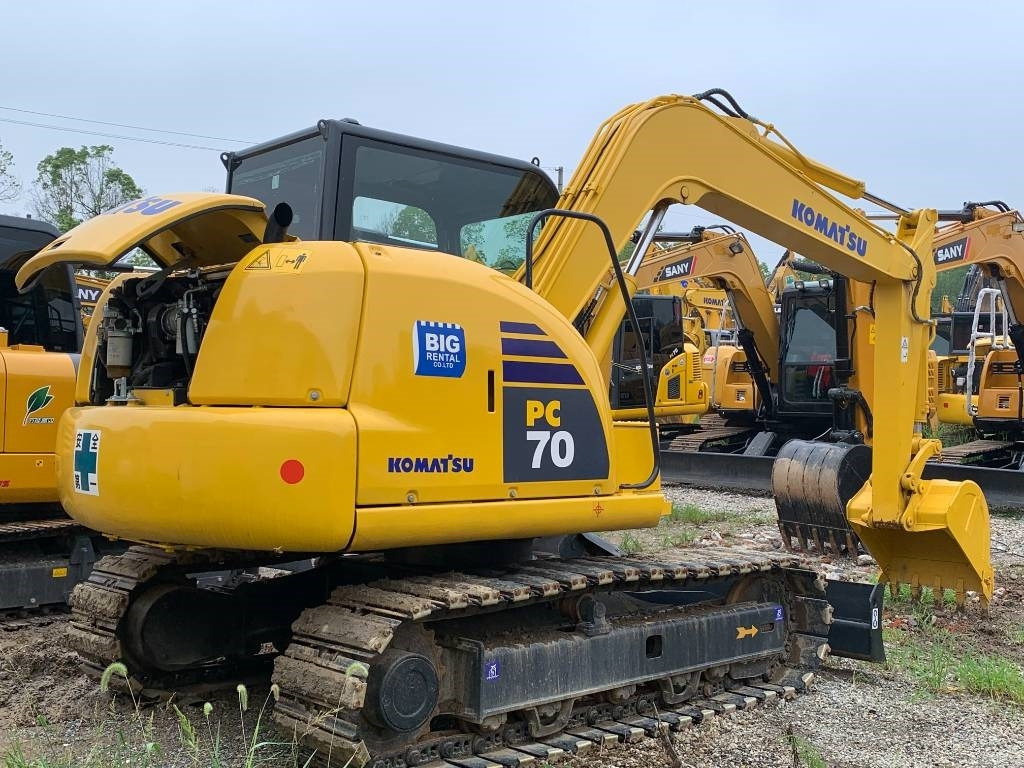 Komatsu PC 70 - Мини-экскаватор: фото 1 Komatsu PC 70 - Мини-экскаватор: фото 1