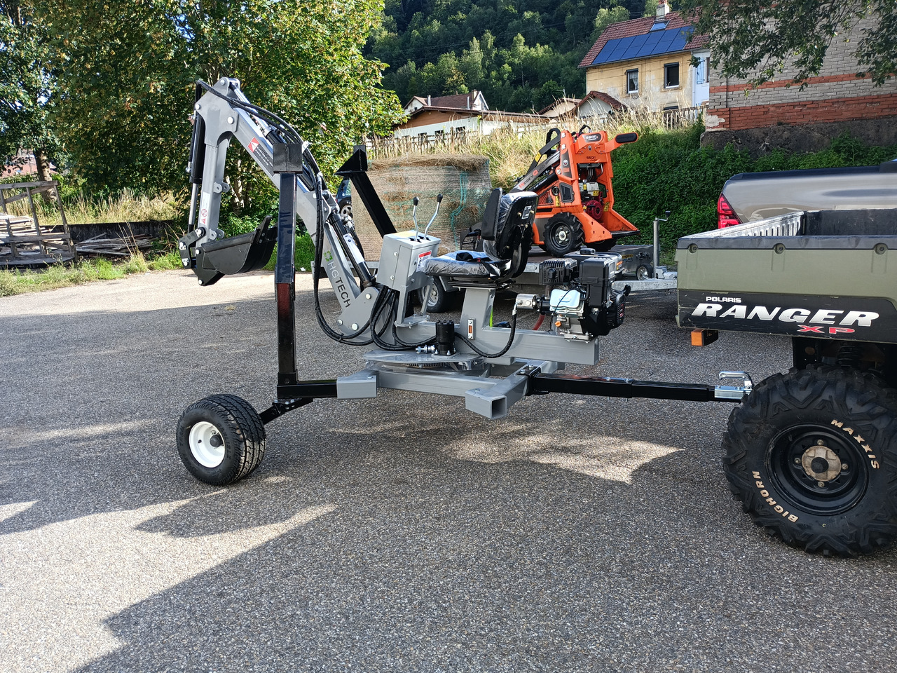 HG TECH Mini Pelle Araignée - Шагающий экскаватор-паук: фото 2 HG TECH Mini Pelle Araignée - Шагающий экскаватор-паук: фото 2