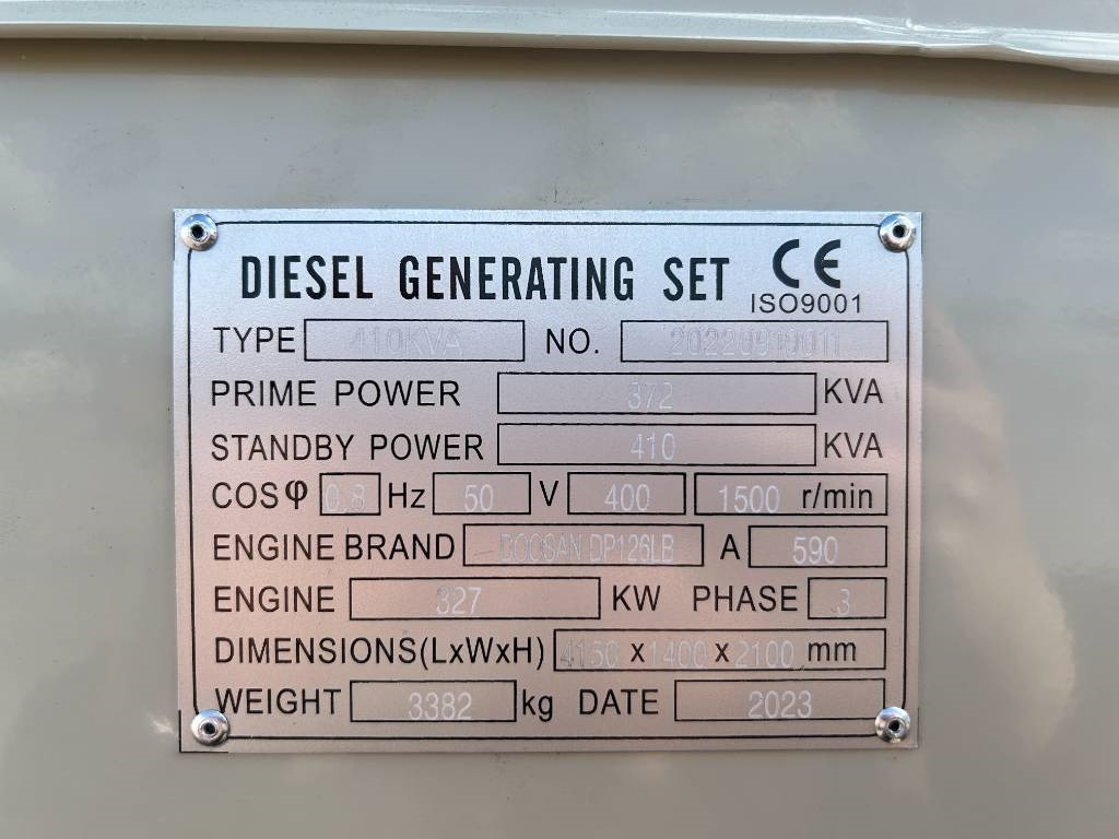 Doosan DP126LB - 410 kVA Generator - DPX-19854 - Электрогенератор: фото 4 Doosan DP126LB - 410 kVA Generator - DPX-19854 - Электрогенератор: фото 4