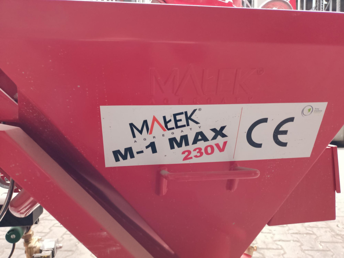 Agregat tynkarski – MAŁEK M-1 MAX – 2022 – 3,6 kW – 40 m zasięg - Строительное оборудование: фото 2 Agregat tynkarski – MAŁEK M-1 MAX – 2022 – 3,6 kW – 40 m zasięg - Строительное оборудование: фото 2