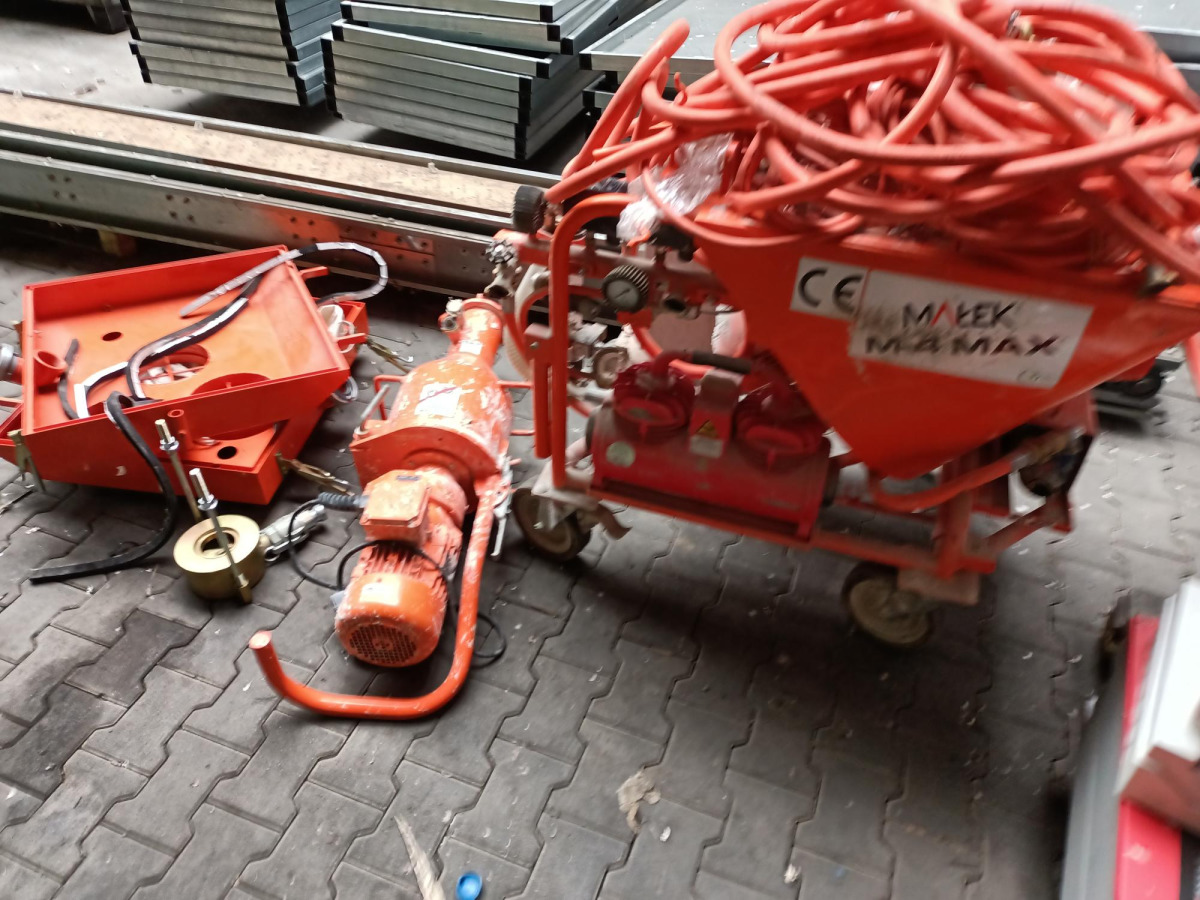 Agregat tynkarski – MAŁEK M-4 MAX – 2023 – 150l – kompresor powietrza - Строительное оборудование: фото 2 Agregat tynkarski – MAŁEK M-4 MAX – 2023 – 150l – kompresor powietrza - Строительное оборудование: фото 2