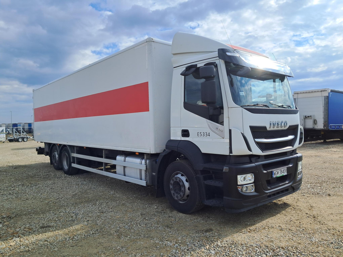IVECO STRALIS KONTENER Z WINDĄ - Грузовик с закрытым кузовом: фото 1 IVECO STRALIS KONTENER Z WINDĄ - Грузовик с закрытым кузовом: фото 1