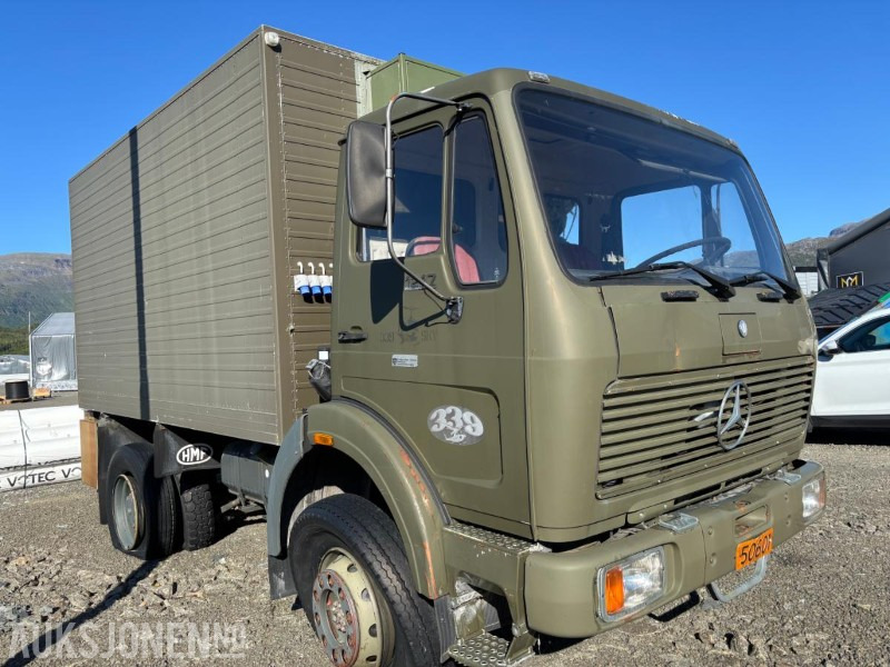 1980 Mercedes-Benz 1217 4X4 Allrad-Kipper Fahrgestell (AK/32) - Грузовик с закрытым кузовом: фото 3 1980 Mercedes-Benz 1217 4X4 Allrad-Kipper Fahrgestell (AK/32) - Грузовик с закрытым кузовом: фото 3