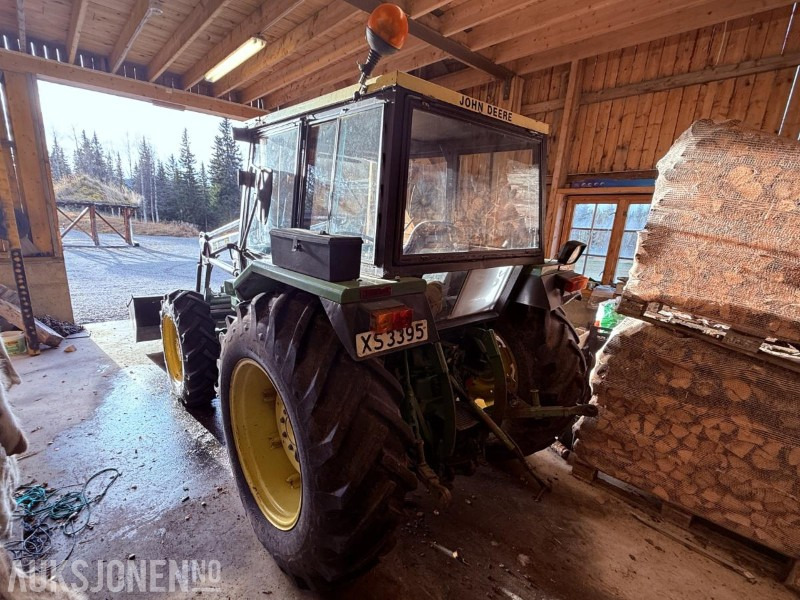 1984 John Deere 1140 4576 timer m/ Pallegafler, Grusskuffe, Snøskuffe, Kjetting - Трактор: фото 4 1984 John Deere 1140 4576 timer m/ Pallegafler, Grusskuffe, Snøskuffe, Kjetting - Трактор: фото 4