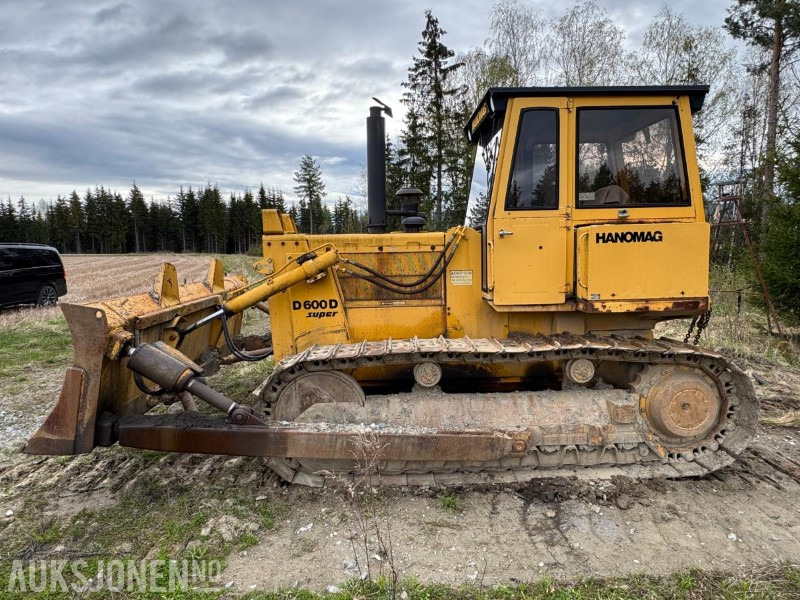 1988 Hanomag D600 DS bulldoser på belter / 5338 timer - Строительное оборудование: фото 2 1988 Hanomag D600 DS bulldoser på belter / 5338 timer - Строительное оборудование: фото 2