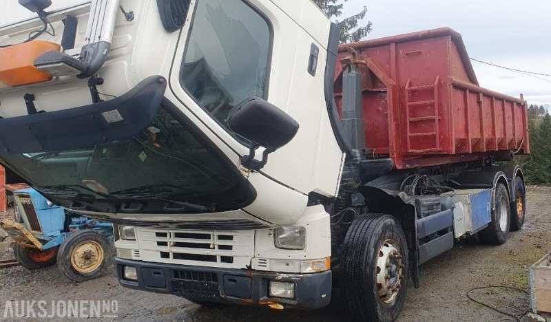 Крюковой мультилифт 2000 Volvo FM-12 MED KASSE OG MASKINFLAK: фото 7 Крюковой мультилифт 2000 Volvo FM-12 MED KASSE OG MASKINFLAK: фото 7