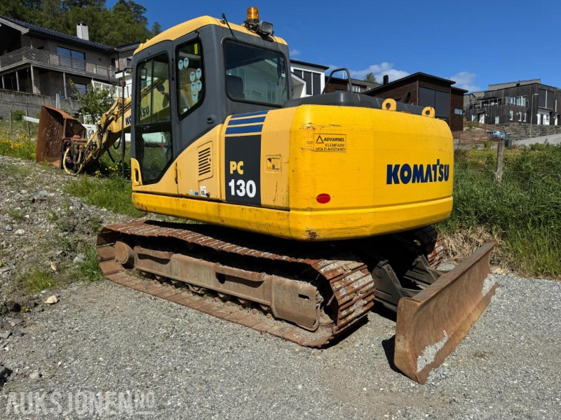 2006 Komatsu PC 130 K-7 - Gravemaskin - Tiltrotator - 3. Skuffer - Pigghammer - S60 - Timer: 9671 - Экскаватор: фото 4 2006 Komatsu PC 130 K-7 - Gravemaskin - Tiltrotator - 3. Skuffer - Pigghammer - S60 - Timer: 9671 - Экскаватор: фото 4
