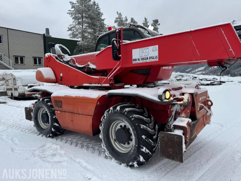 2008 Manitou MRT2150 teleskopslaster. Rundtsvingende med jibb, vinsj og mannskapskurv - Телескопический погрузчик: фото 5 2008 Manitou MRT2150 teleskopslaster. Rundtsvingende med jibb, vinsj og mannskapskurv - Телескопический погрузчик: фото 5