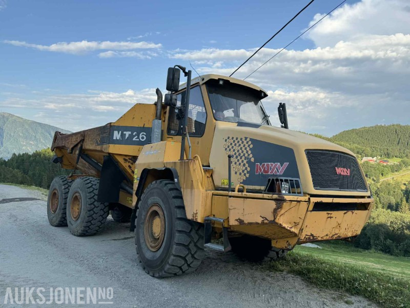 2008 Moxy MT26HL 6x6 – Dumper med hvite skilt – Leveres sertifisert - Mye påkostet - Внедорожный самосвал: фото 1 2008 Moxy MT26HL 6x6 – Dumper med hvite skilt – Leveres sertifisert - Mye påkostet - Внедорожный самосвал: фото 1