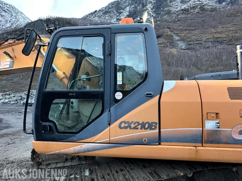 2009 Case CX210B Sertifisert Beltegraver m/Montabert CPA225E boretårn - Экскаватор: фото 4 2009 Case CX210B Sertifisert Beltegraver m/Montabert CPA225E boretårn - Экскаватор: фото 4