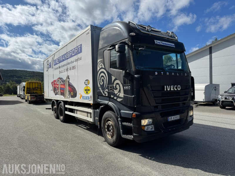 2009 Iveco Stralis 260S56, 560 hk, skapbil m/sideåpning og løftelem - Грузовик с закрытым кузовом: фото 3 2009 Iveco Stralis 260S56, 560 hk, skapbil m/sideåpning og løftelem - Грузовик с закрытым кузовом: фото 3