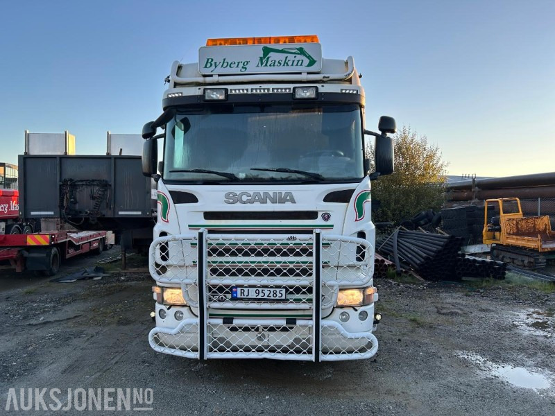 2009 Scania R560 Kombibil selges komplett Tippsemi og Maskinslep - Самосвал: фото 4 2009 Scania R560 Kombibil selges komplett Tippsemi og Maskinslep - Самосвал: фото 4