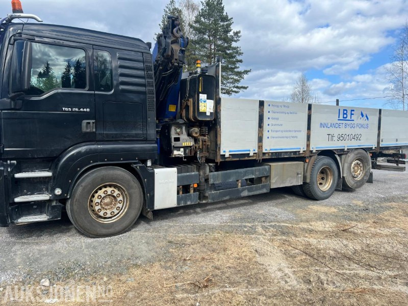 2010 MAN TGS 26.440 KRANBIL PM 22SP KRAN MED FJERNKONTROLL - Автоманипулятор: фото 5 2010 MAN TGS 26.440 KRANBIL PM 22SP KRAN MED FJERNKONTROLL - Автоманипулятор: фото 5