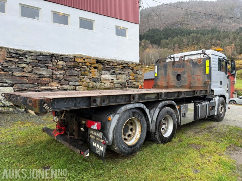 Крюковой мультилифт 2010 MAN TGS 28.540 krokbil / krokløftbil - maskinflak + krokkasse: фото 8