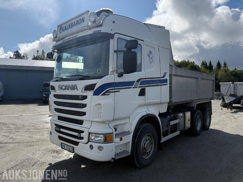 2011 SCANIA R620 6X4 Tippbil EU-godkjent Sentralsmøring - Самосвал: фото 1 2011 SCANIA R620 6X4 Tippbil EU-godkjent Sentralsmøring - Самосвал: фото 1