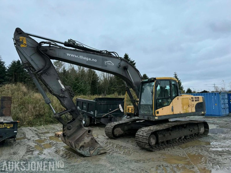 2011 Volvo EC210CL beltegraver HK S70 Engcon tiltrotator 9545 Timer - Экскаватор: фото 1 2011 Volvo EC210CL beltegraver HK S70 Engcon tiltrotator 9545 Timer - Экскаватор: фото 1