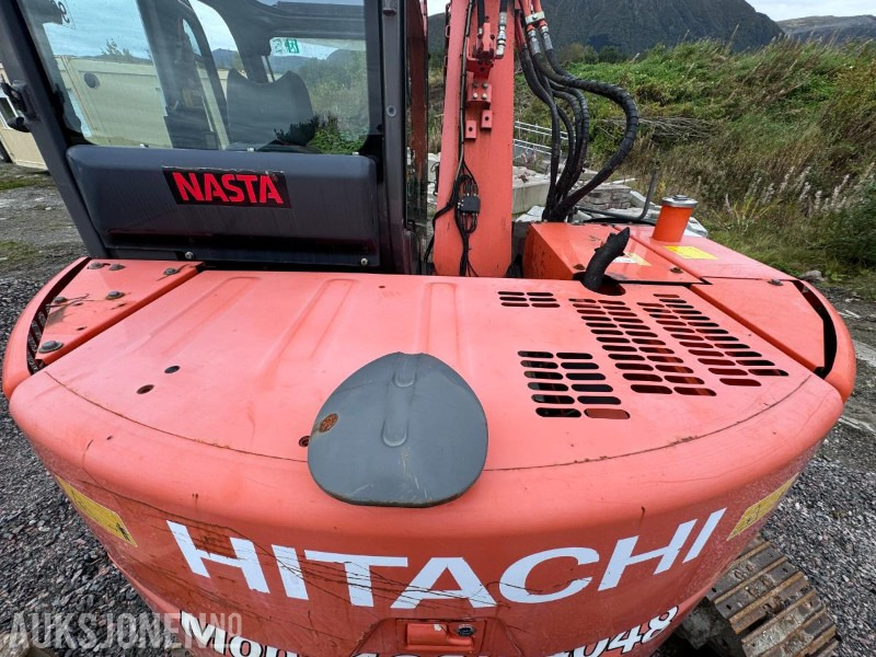2012 Hitachi ZX85US-3 gravemaskin - Sentralsmøring - Rototilt - Pusskuffe - Graveskuffe - Экскаватор: фото 2 2012 Hitachi ZX85US-3 gravemaskin - Sentralsmøring - Rototilt - Pusskuffe - Graveskuffe - Экскаватор: фото 2