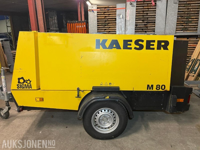 2012 Kaeser M 80 Tilhenger kompressor - Строительное оборудование: фото 2 2012 Kaeser M 80 Tilhenger kompressor - Строительное оборудование: фото 2
