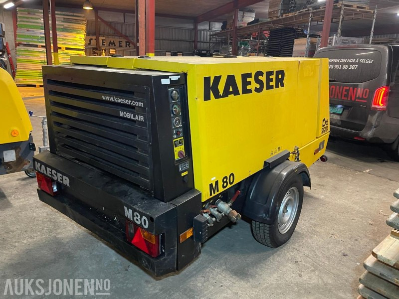 2012 Kaeser M 80 Tilhenger kompressor - Строительное оборудование: фото 4 2012 Kaeser M 80 Tilhenger kompressor - Строительное оборудование: фото 4