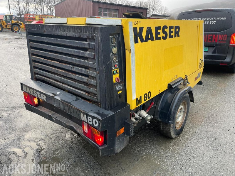2012 Kaeser M 80 tilhenger kompressor med 2654 timer - Строительное оборудование: фото 5 2012 Kaeser M 80 tilhenger kompressor med 2654 timer - Строительное оборудование: фото 5
