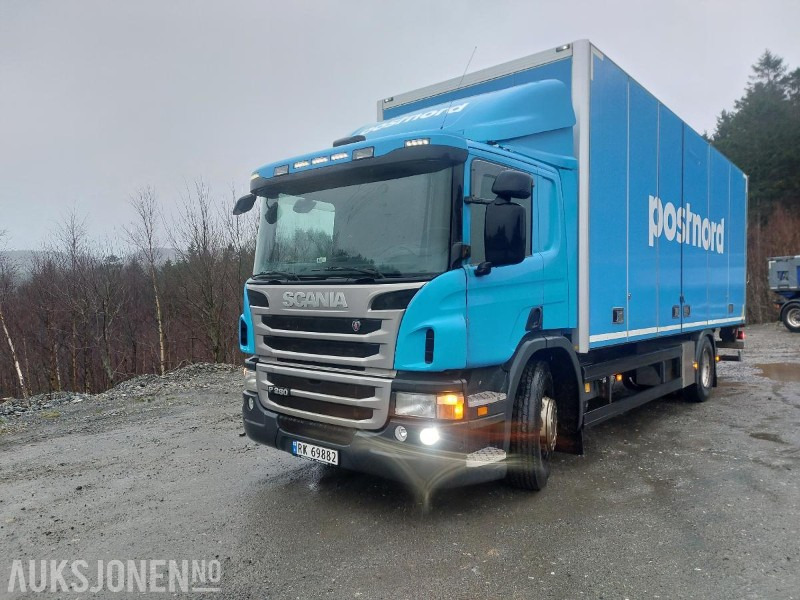 2013 Scania P-serie p280 lav km sideåpning på skap EURO 5 eu ok 11.2026 - Грузовик с закрытым кузовом: фото 1 2013 Scania P-serie p280 lav km sideåpning på skap EURO 5 eu ok 11.2026 - Грузовик с закрытым кузовом: фото 1