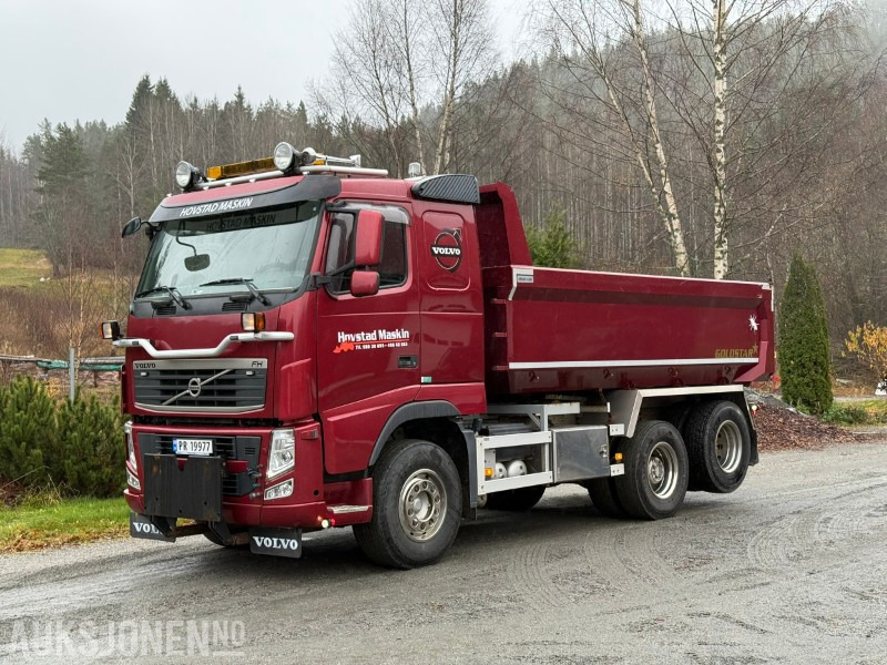2013 Volvo FH 540 Tippbil / KM 210975 / Løfteboggi / Bladfjærer / Navreduksjon / Maur Kasse – Pen og velholdt - Самосвал: фото 1 2013 Volvo FH 540 Tippbil / KM 210975 / Løfteboggi / Bladfjærer / Navreduksjon / Maur Kasse – Pen og velholdt - Самосвал: фото 1
