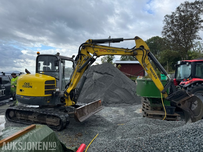 2013 Wacker Neuson 6003 - Gravemaskin - VA-bom - Gummibelter - tiltrotator - skjær - pusseskuff - 3535 timer - Экскаватор: фото 4 2013 Wacker Neuson 6003 - Gravemaskin - VA-bom - Gummibelter - tiltrotator - skjær - pusseskuff - 3535 timer - Экскаватор: фото 4