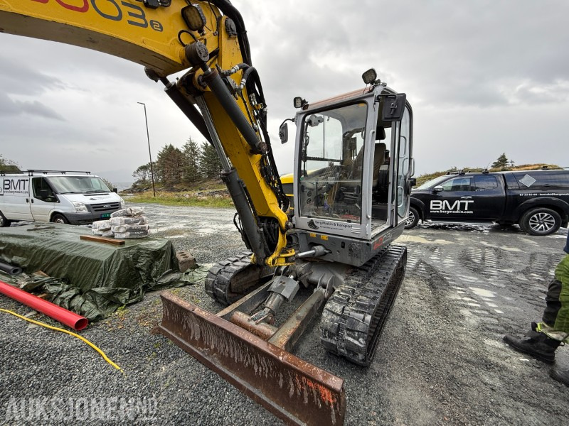 2013 Wacker Neuson 6003 - Gravemaskin - VA-bom - Gummibelter - tiltrotator - skjær - pusseskuff - 3535 timer - Экскаватор: фото 2 2013 Wacker Neuson 6003 - Gravemaskin - VA-bom - Gummibelter - tiltrotator - skjær - pusseskuff - 3535 timer - Экскаватор: фото 2
