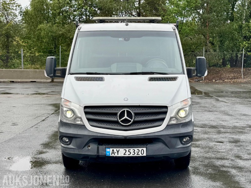 2014 Mercedes-Benz Sprinter 516 CDI planbil, 5-tonn, dobbelkabin, bakløft, lysbjelke - Грузовик бортовой/ Платформа: фото 2 2014 Mercedes-Benz Sprinter 516 CDI planbil, 5-tonn, dobbelkabin, bakløft, lysbjelke - Грузовик бортовой/ Платформа: фото 2