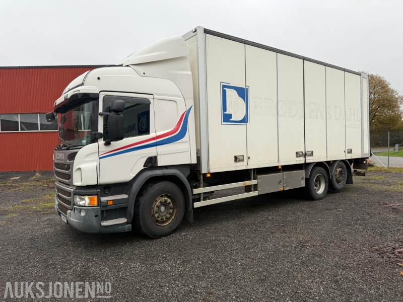 2014 Scania P370 SKAPBIL M/FULL SIDEÅPNING 18 PALLER TRUCKFESTE SERVICEHISTORIKK. - Грузовик с закрытым кузовом: фото 1 2014 Scania P370 SKAPBIL M/FULL SIDEÅPNING 18 PALLER TRUCKFESTE SERVICEHISTORIKK. - Грузовик с закрытым кузовом: фото 1