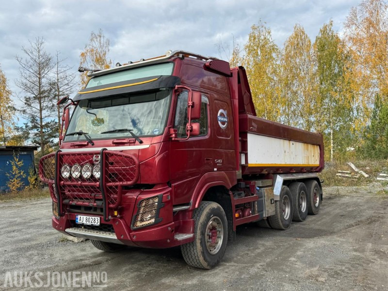 2014 Volvo FM 540 8X4 tippbil / euro 6 / eu-ok - Самосвал: фото 1 2014 Volvo FM 540 8X4 tippbil / euro 6 / eu-ok - Самосвал: фото 1