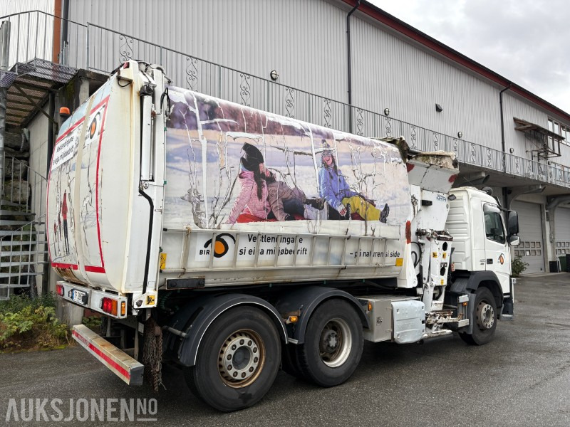 2014 Volvo FM420 EURO 6 sidelaster / komprimatorbil / renovasjonsbil - leveres med ny EU godkjenning - Мусоровоз: фото 3 2014 Volvo FM420 EURO 6 sidelaster / komprimatorbil / renovasjonsbil - leveres med ny EU godkjenning - Мусоровоз: фото 3
