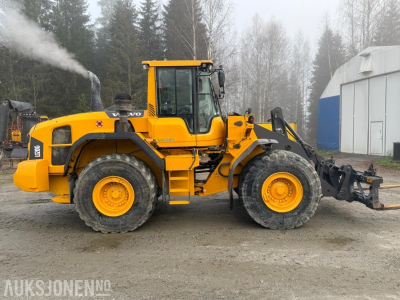 2014 Volvo L120G hjullaster, 7763 timer, Hydr. pallegaffel, nylig service og årskontroll - Колёсный погрузчик: фото 4 2014 Volvo L120G hjullaster, 7763 timer, Hydr. pallegaffel, nylig service og årskontroll - Колёсный погрузчик: фото 4