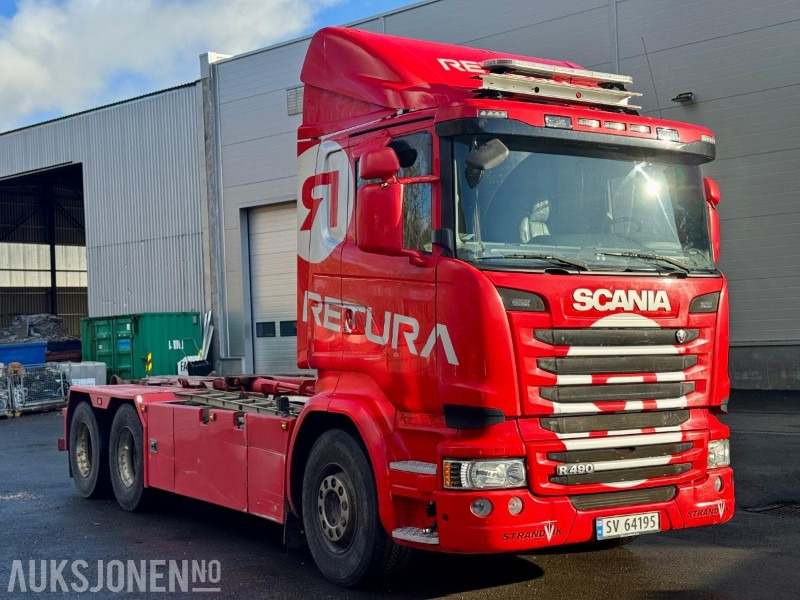 2015 Scania R-serie - Krokbil - Eu-godkjent til 01/26 - Km: 379186 - Крюковой мультилифт: фото 2 2015 Scania R-serie - Krokbil - Eu-godkjent til 01/26 - Km: 379186 - Крюковой мультилифт: фото 2